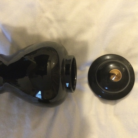 Vintage Otagiri brand, Lotus design set of lidded Ginger Jar and Cup - Picture 6 of 11